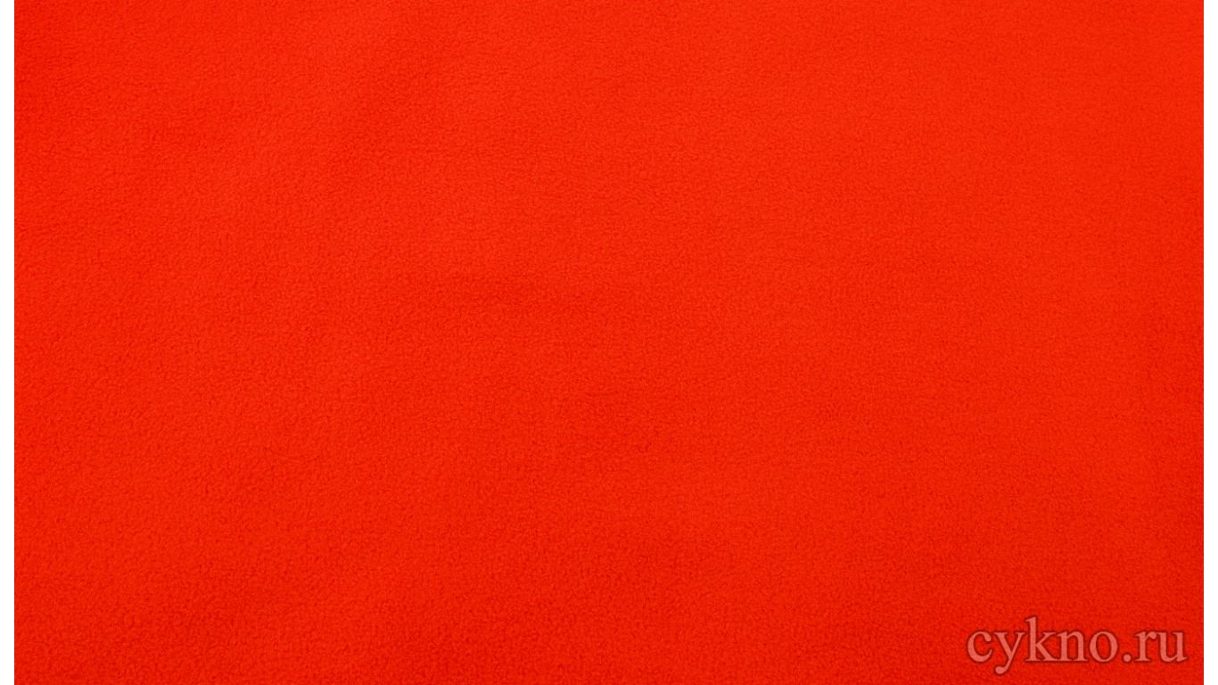 Флис Оранжевый